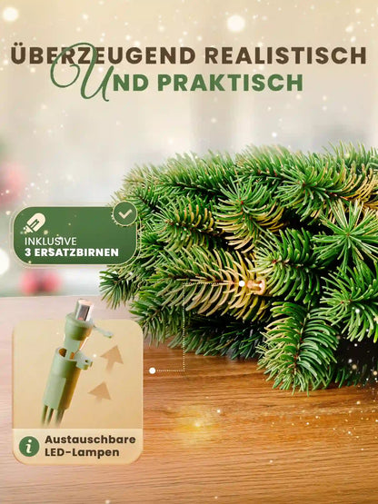 Double-Sided Christmas Wreath
