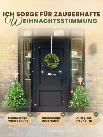 Double-Sided Christmas Wreath