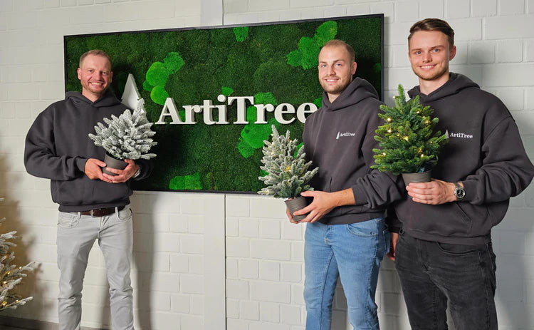 Michael, Jan und Björn - die drei Gründer von ArtiTree