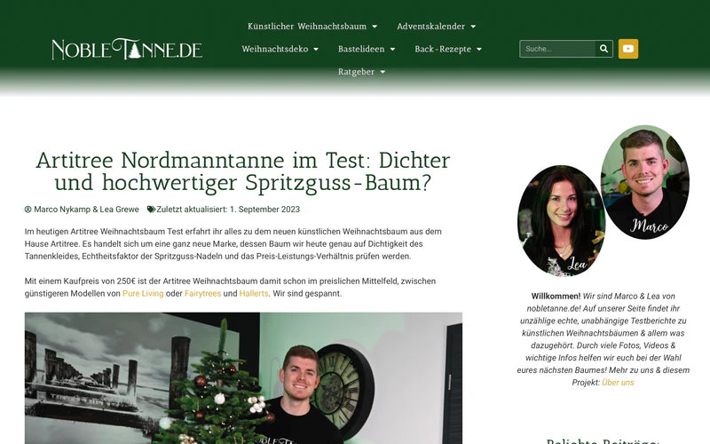 Artikel ArtiTree im Test: Dichter und hochwertiger Spritzguss-Baum?