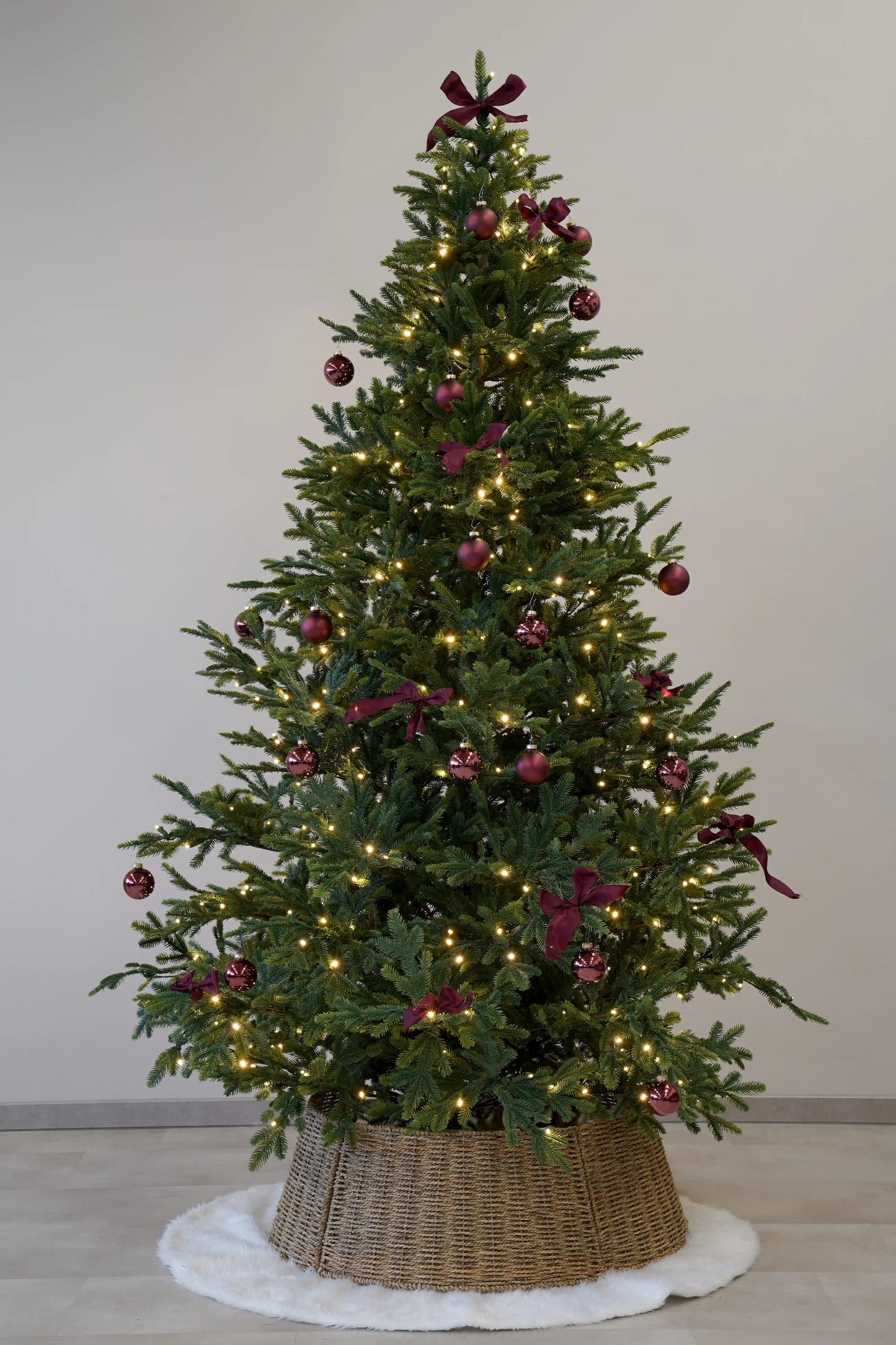 Weihnachtsbaum mit ArtiTree Baumrock aus Seegras