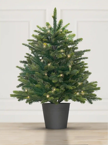ArtiTree künstlicher Weihnachtsbaum Nordfichte im Topf