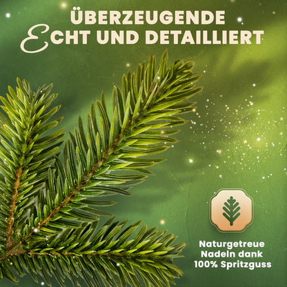 ArtiTree Weihnachtskranz mit naturgetreuen Nadeln aus Spritzguss